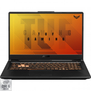 Laptop ASUS TUF Gaming 17.3'' FX706LI, FHD 144Hz, Procesor Intel® Core™ i5-10300H (până la 4.50 GHz), 8 GB DDR4, 512 GB SSD, GeForce GTX 1650 Ti 4GB