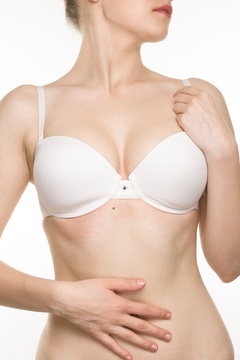 Sutien alb cu armatura