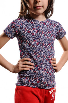 Tricou cu imprimeu floral
