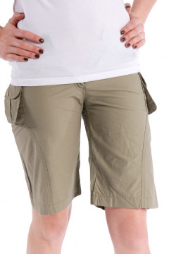 Pantaloni scurti maro
