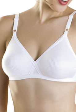 Sutien alb fara armatura