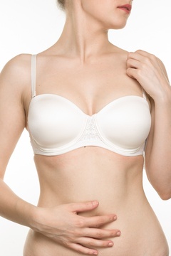Sutien cu dantela si armatura