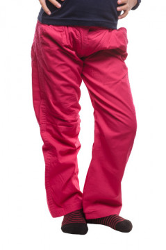 Pantaloni fuchsia cu buzunare