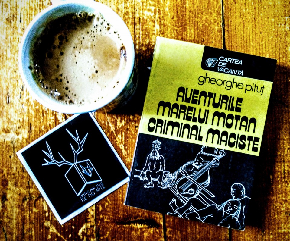 O cafea cu pisici & cărți bune O cafea cu pisici & cărți bune