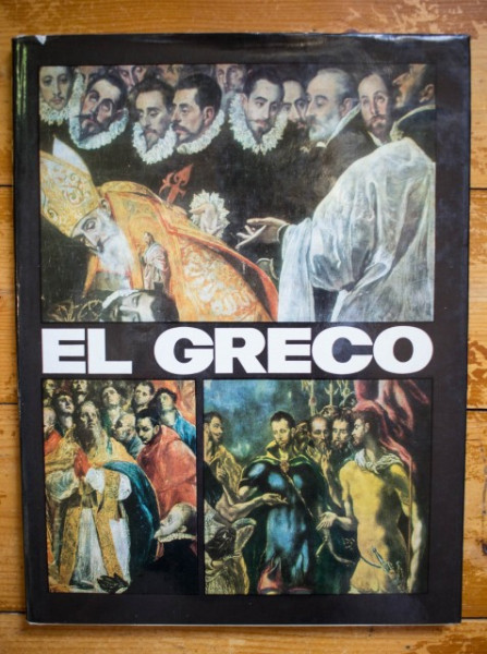 Album - El Greco (editie hardcover, in limba engleza)