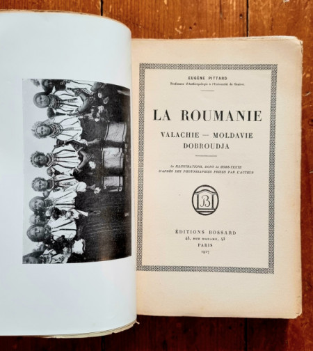 Eugene Pittard - La Roumanie. Valachie. Moldavie. Dobroudja (editie in limba franceza)