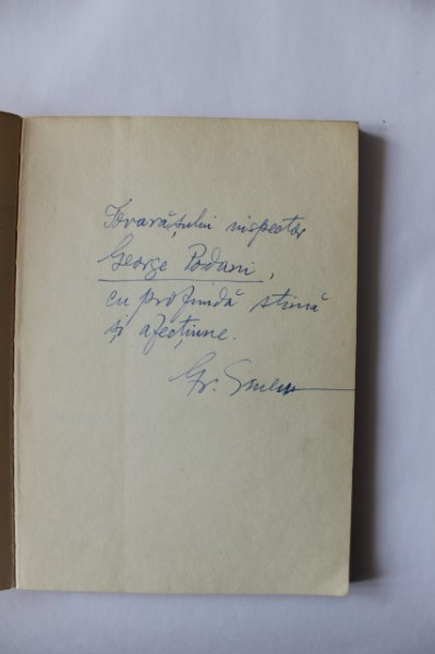 Grigore Smeu - Pelerinaj (cu autograf)