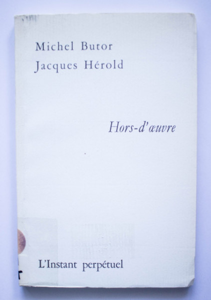 Michel Butor, Jacques Herold - Hors d`oeuvre