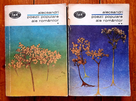 Vasile Alecsandri - Poezii populare ale romanilor (2 vol.)