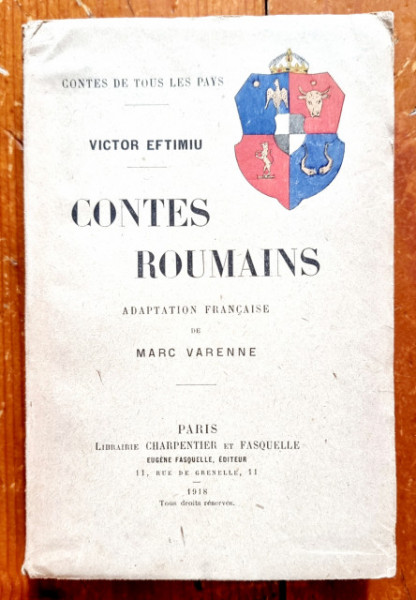 Victor Eftimiu - Contes Roumains (editie in limba franceza)