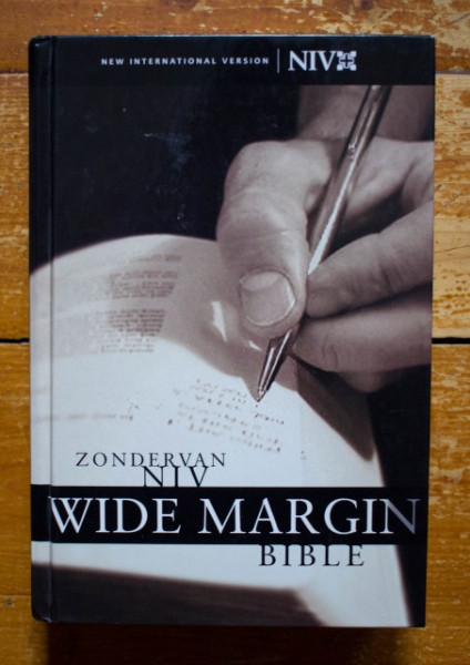 Zondervan Niv - Wide Margin Bible (editie hardcover, in limba engleza)