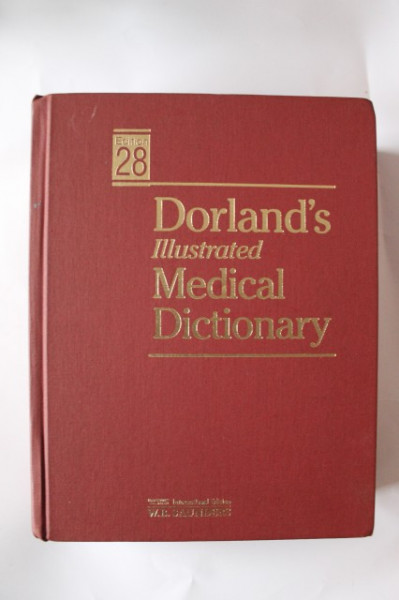 Dorland's Illustrated Medical Dictionary (editie hardcover, in limba engleza)