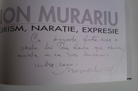 Ion Murariu - Lirism, naratie, expresie (cu autograf)