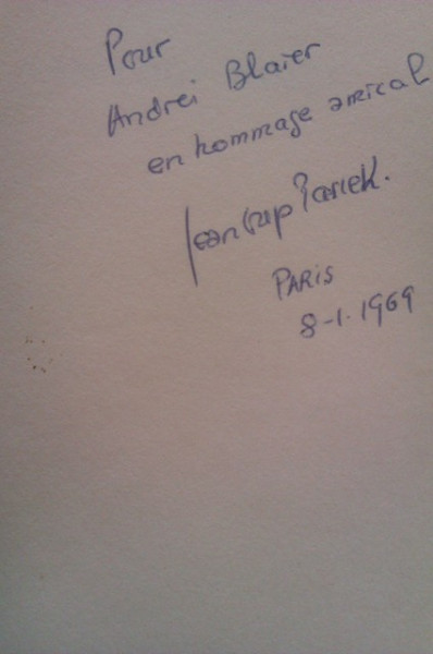 Jean-Loup Passek - Ecoliers buissonniers (cu autograf)