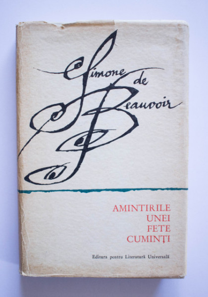 Simone de Beauvoir - Amintirile unei fete cuminti (editie hardcover)