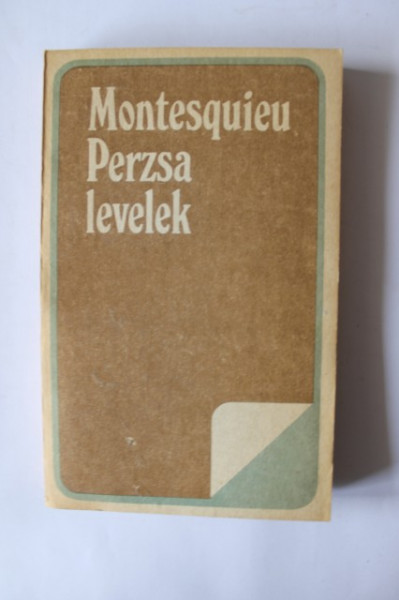 Montesquieu - Perzsa levelek