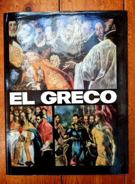 Album - El Greco (editie hardcover, in limba engleza)