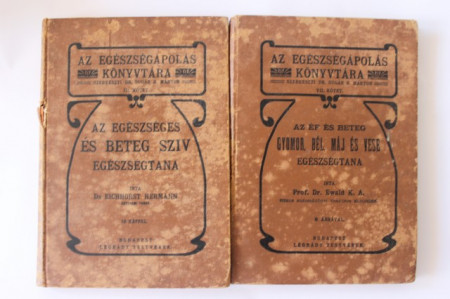 Dr. Eichhorst Hermann, Prof. Dr. Ewald K. A. - Az egeszseges es beteg sziv egeszsegtana. Az ep es beteg gyomor, bel, maj es vese egeszsegtana (2 vol., editie hardcover)