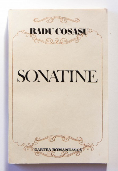 Radu Cosasu - Sonatine