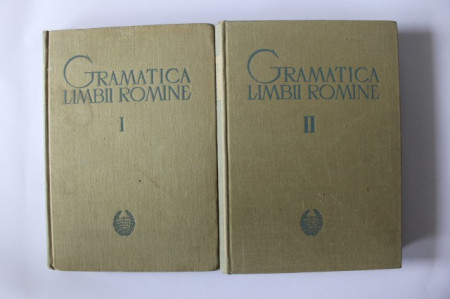 Colectiv autori - Gramatica limbii romane (2 vol., editie hardcover)