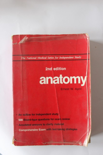 Ernest W. April - Anatomy (editie in limba engleza)