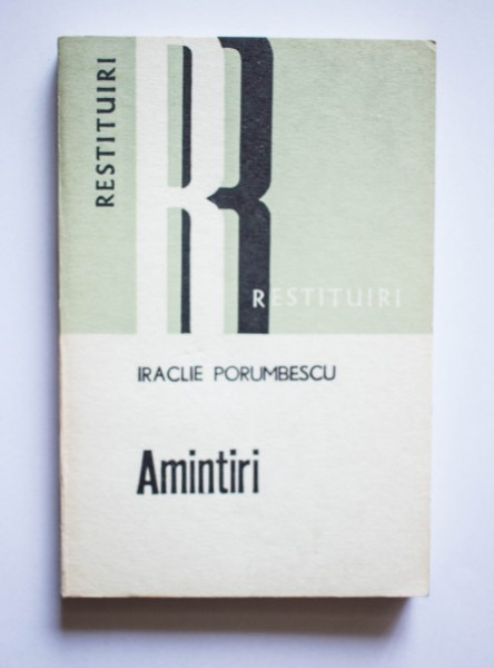 Iraclie Porumbescu - Amintiri