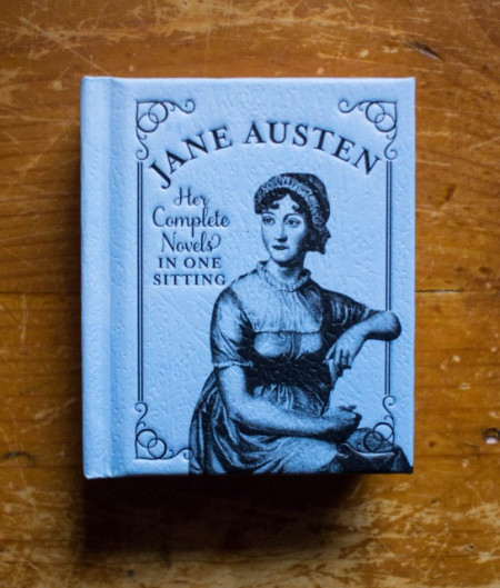 Jane Austen - Her complete novels in one sitting (editie hardcover, format liliput)