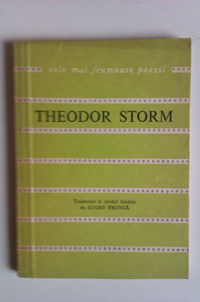 Theodor Storm - Poezii. Cele mai frumoase poezii