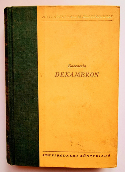Boccaccio - Dekameron (editie hardcover)
