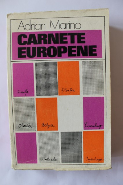 Adrian Marino - Carnete europene