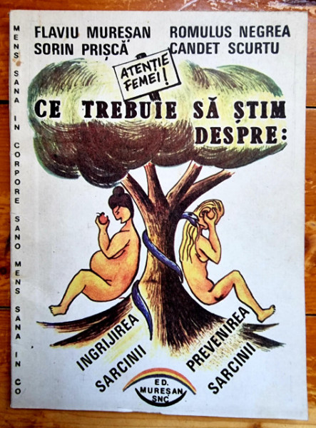 Flaviu Muresan, Romulus Negrea, Sorin Prisca, Candet Scurtu - Ce trebuie sa stim despre ingrijirea sarcinii, alaptare si prevenirea sarcinii