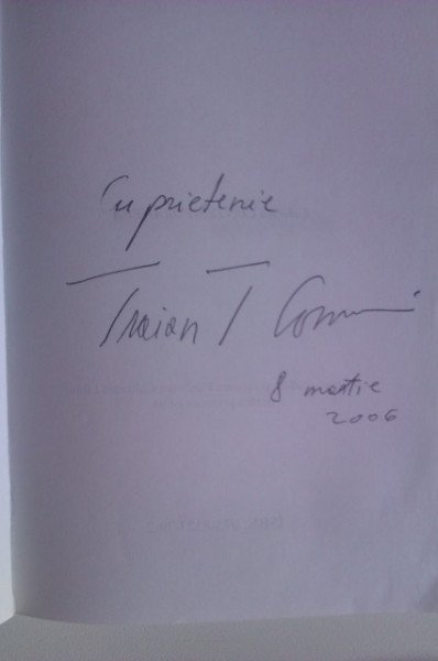 Traian T. Cosovei - Greva capsunelor (cu autograf)