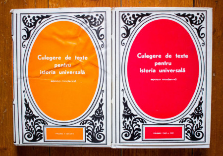 Camil Muresan (coord.) - Culegere de texte pentru istoria universala (epoca moderna) (2 vol., editie hardcover)