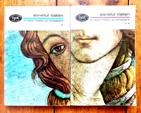 Colectiv autori - Sonetul italian in Evul Mediu si Renastere (2 vol.)