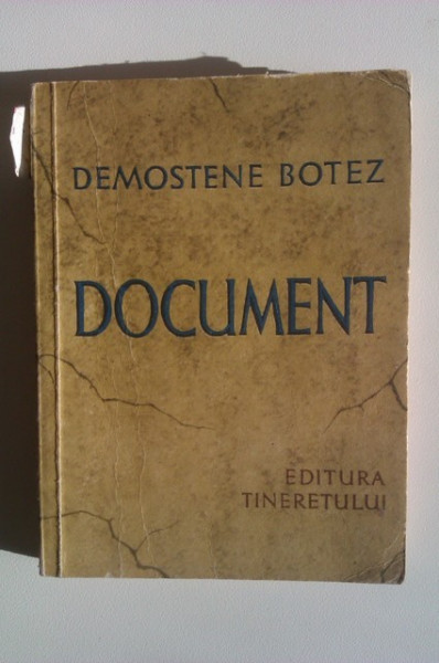 Demostene Botez - Document