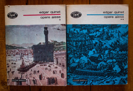 Edgar Quinet - Opere alese (2 vol.)