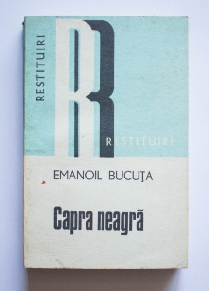 Emanoil Bucuta - Capra neagra