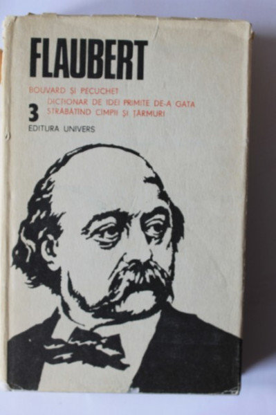 Gustave Flaubert - Opere 3 (Bouvard si Pecuchet. Dictionar de idei primite de-a gata. Strabatand campii si tarmuri) (editie hardcover)