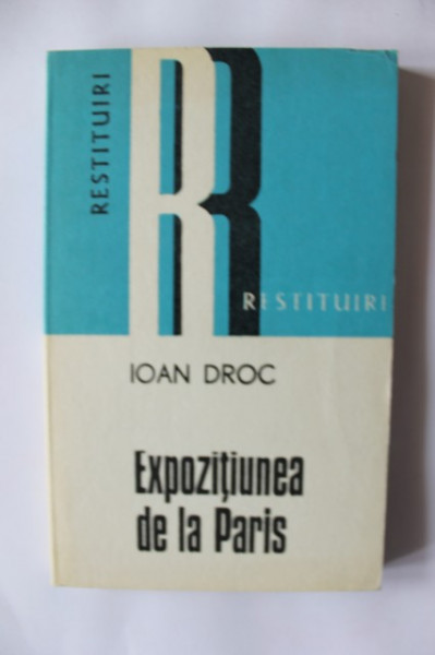 Ioan Droc - Expozitiunea de la Paris