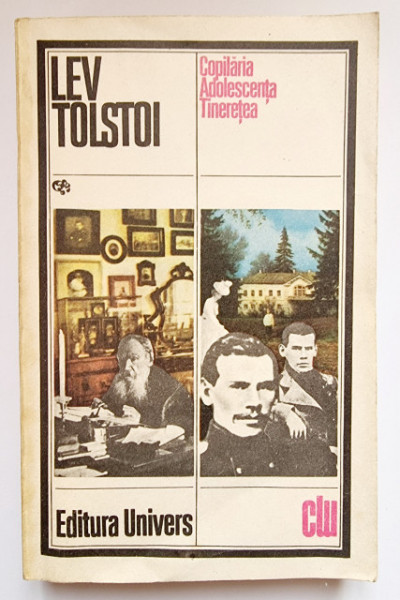 Lev Tolstoi - Copilaria, adolescenta, tineretea
