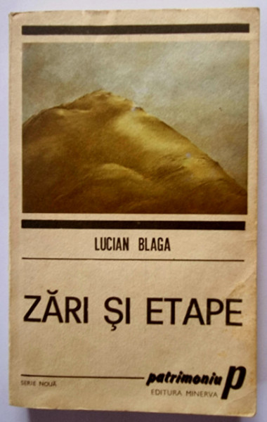 Lucian Blaga - Zari si etape
