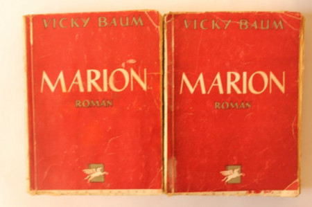 Vicky Baum - Marion (2 vol., editie interbelica)