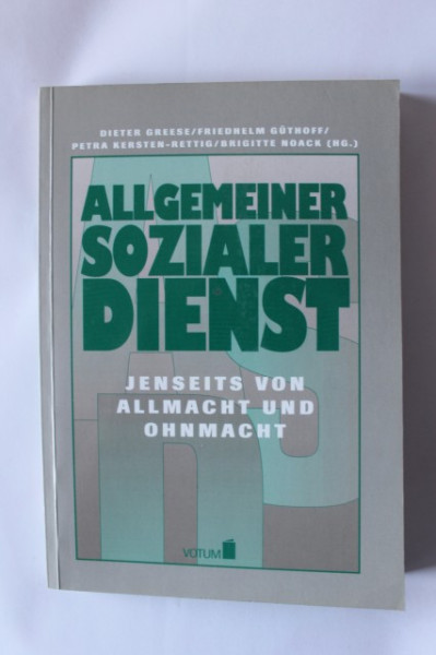 Colectiv autori - Allgemeiner sozialer dienst (editie in limba germana)