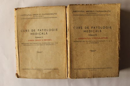 Colectiv autori - Curs de patologie medicala (2 vol.)