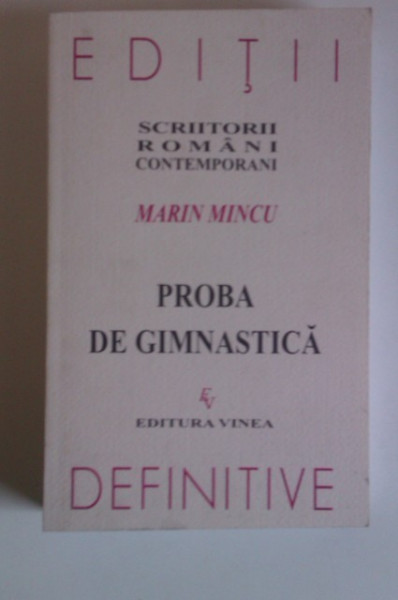 Marin Mincu - Proba de gimnastica