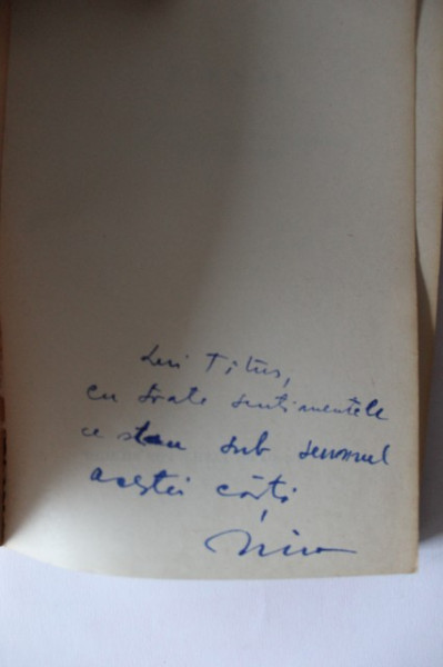 Timotei Cipariu - Jurnal (cu autograful Mariei Protase)