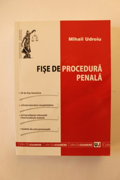 Mihail Udroiu - Fise de procedura penala