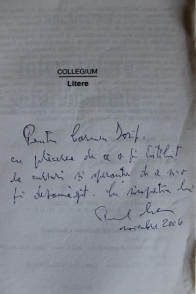 Paul Cornea - Interpretare si rationalitate (cu autograf)