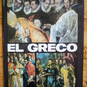 Album - El Greco (editie hardcover, in limba engleza)