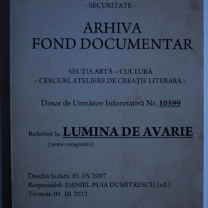 Colectiv autori - Lumina de avarie